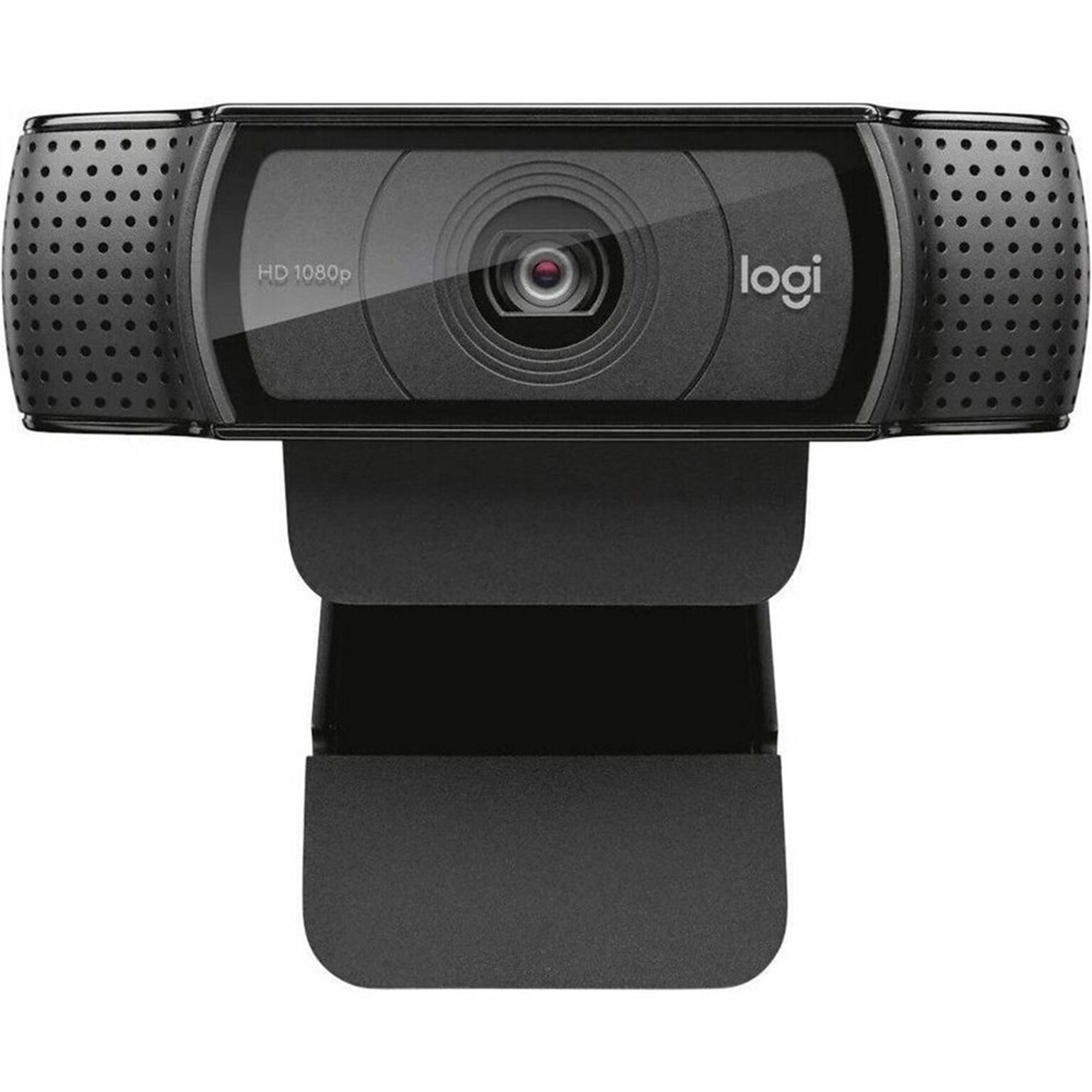 Logitech MeetUp ConferenceCam C920N 4K Ultra HD 1080p Webcam, Tripod Mount, Black (960-001261)