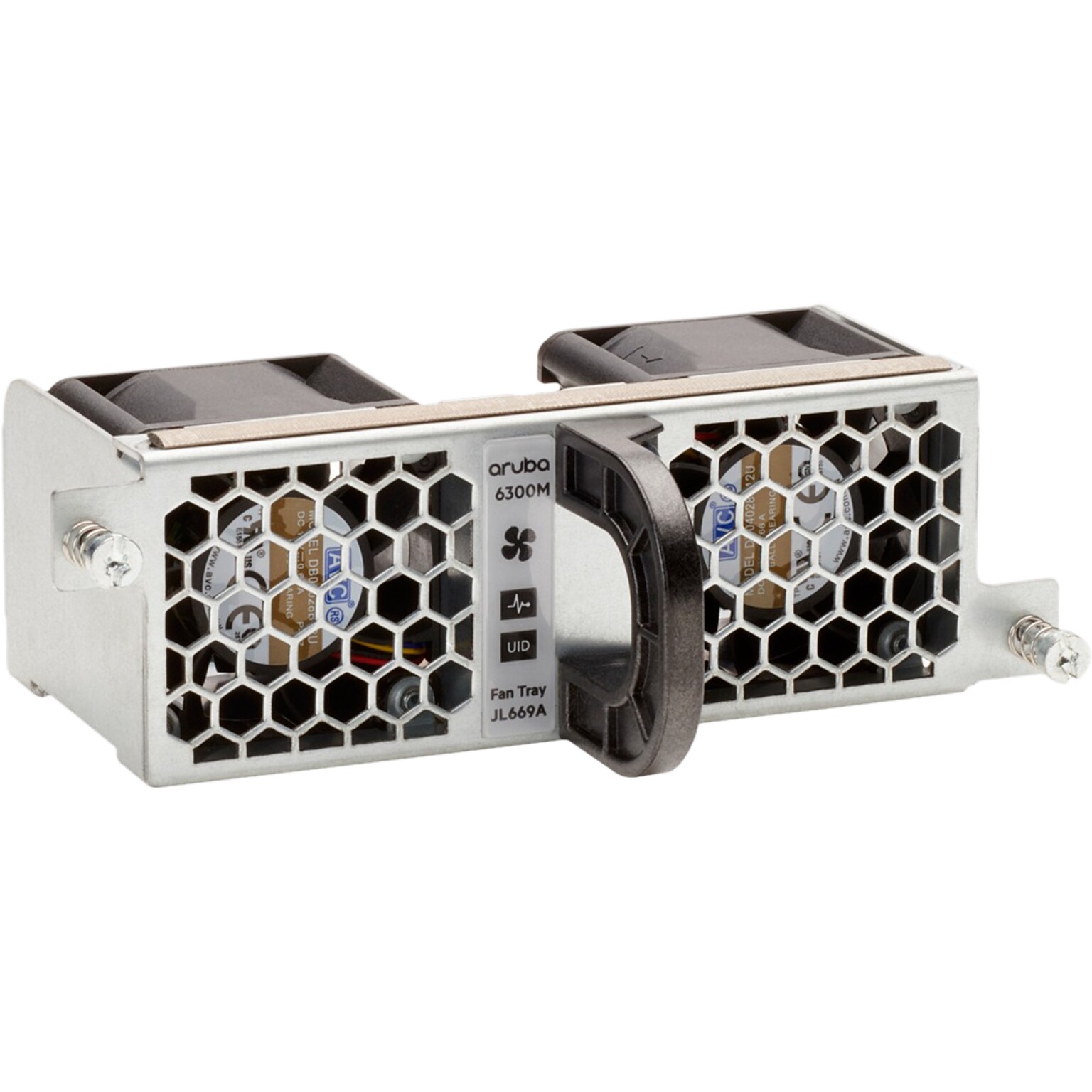 Aruba X751 Front to Back Fan Tray, Black/Gray (JL669B)