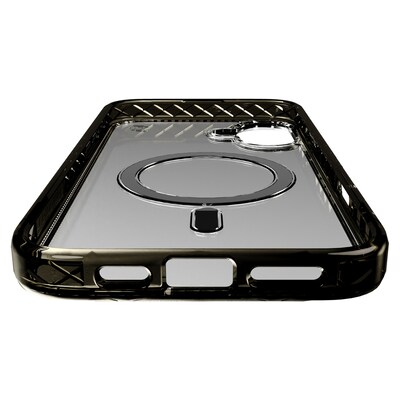 cellhelmet Magnitude Series MagSafe Phone Case for iPhone 16 Plus, Shock Absorbing, Onyx Black (CM-105-BLK)