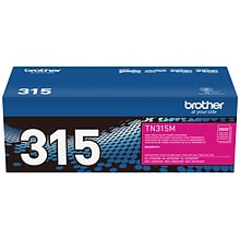 Brother TN-315 Magenta High Yield Toner Cartridge, Print Up to 3,500 Pages (TN315M)