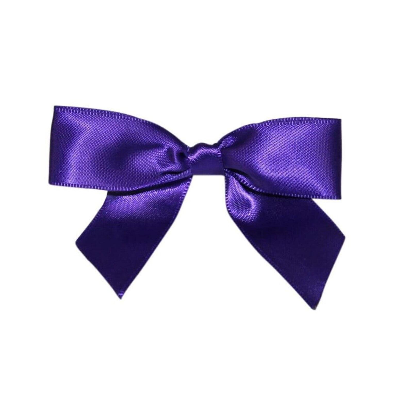 JAM Paper Ribbon Bows, Purple Haze, 100/Pack (52640349202)