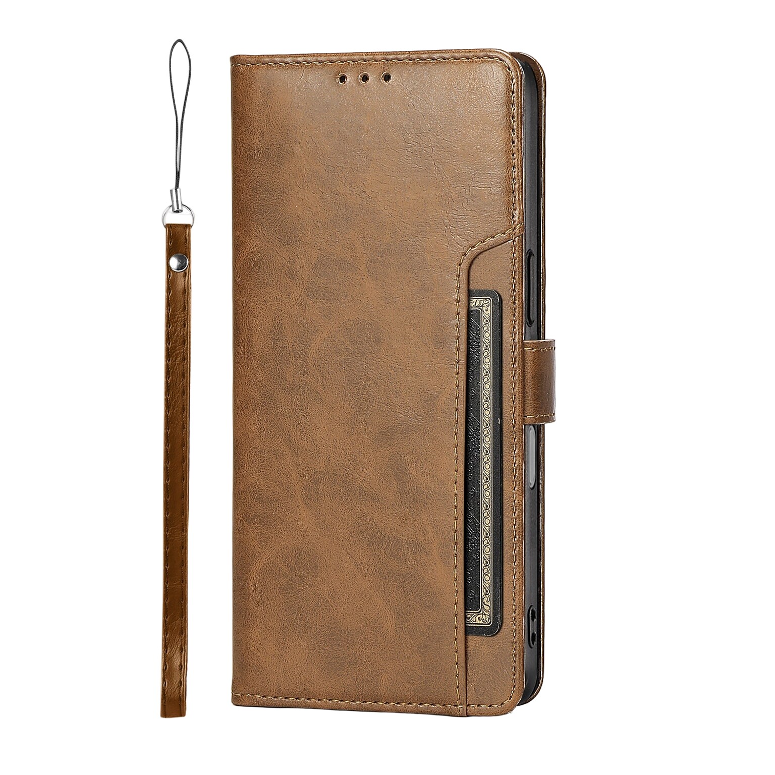 SaharaCase Indy Series Wallet for iPhone 17 Pro Max, Shock Absorbing, Canyon Brown (CP00996)