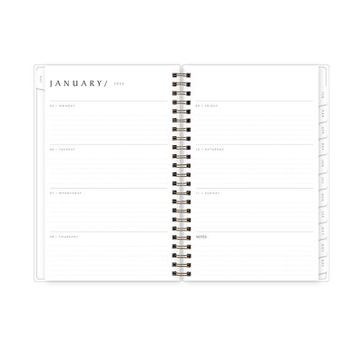 2026 Blue Sky Green Earth Freya Lilac 5 x 8 Calendar Year Weekly & Monthly Planner, Plastic Cover (153758)