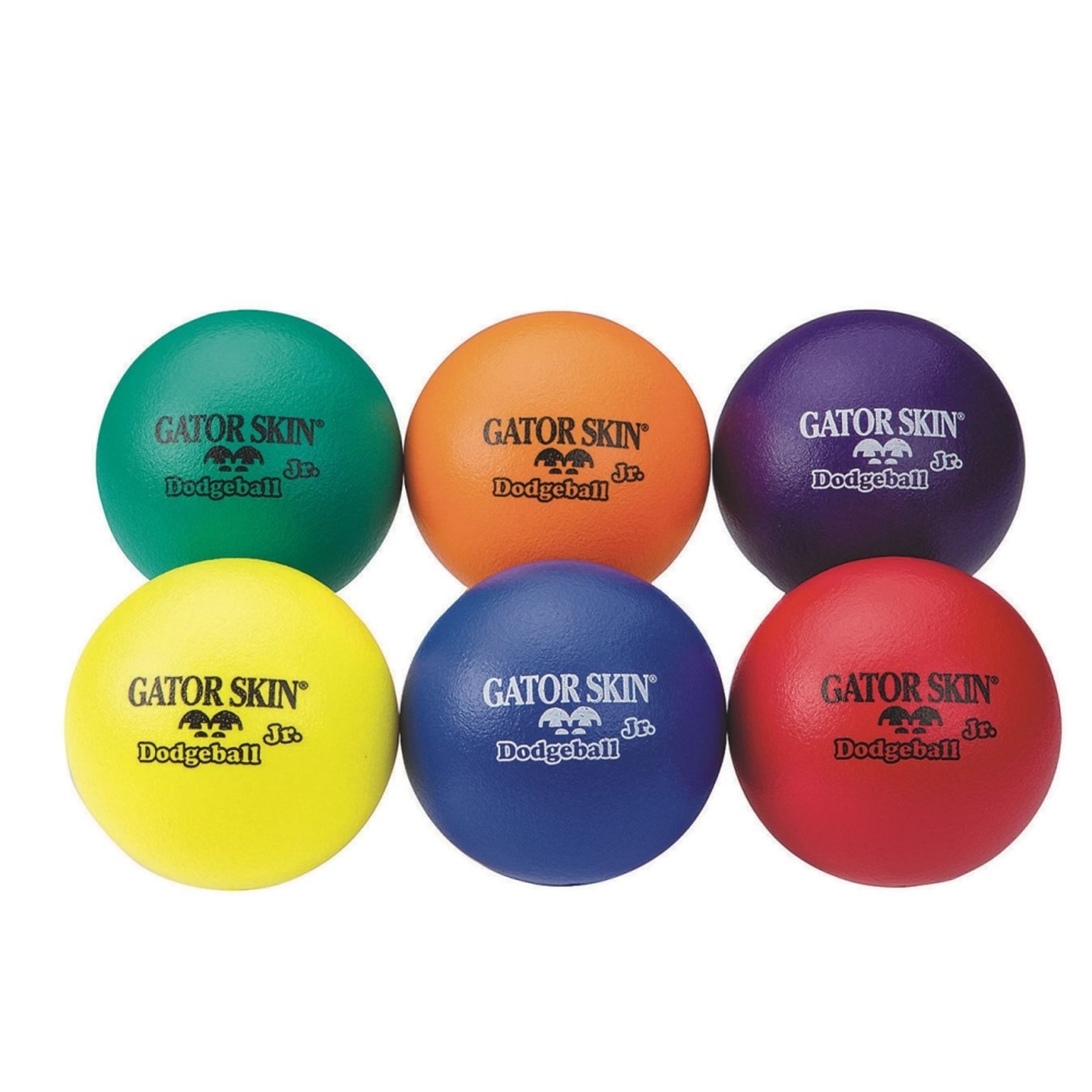 Gator Skin  5 Junior Dodgeballs, Assorted Colors, 72/Pack  (W11493CS)