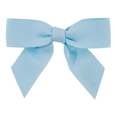 JAM Paper Grosgrain Bows, Light Blue Grosgrain, 100/Pack (52640349297)
