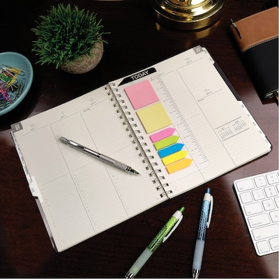 2027 Excello Brands 7.8" x 9" Weekly & Monthly Standard Planner, Paperboard Cover, Frosted (ESPL-CY27-79)