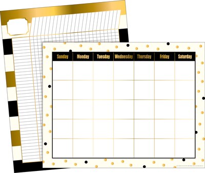 Barker Creek Shine On Gold Bulletin Board Set, 132 Pieces/Set (BC3730)