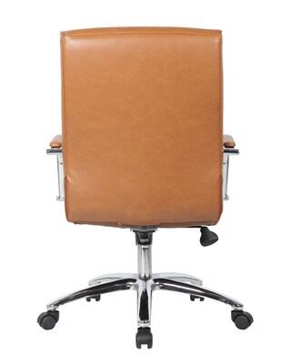 Boss Vinyl Executive Conference Chair, Caramel (B696CRB-CML)