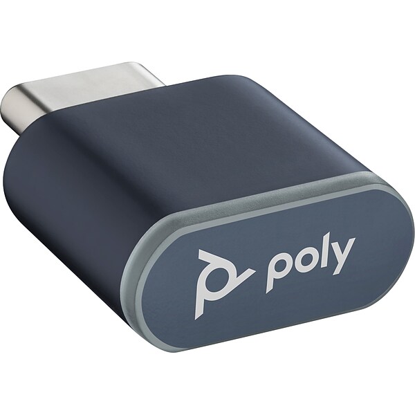 ポリー　BT700 Poly BT700 USB-A Bluetooth Adapter, Black (786C4AA) | Quill.com