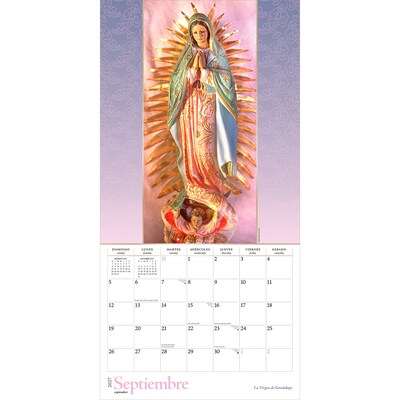 2027 BrownTrout La Virgen de Guadalupe 12" x 12" Monthly Wall Calendar (9798330711499)