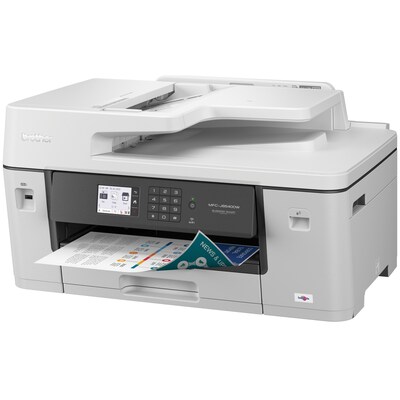 Brother MFC-J6540DW Color Inkjet All-in-One Print, Copy, Scan, Fax up to 11”x17” (Ledger) Size Paper