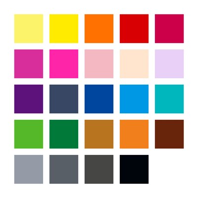 Staedtler Pigment Arts Multi Ink, Brush, Assorted Ink, 24 Pack (STD371C24)