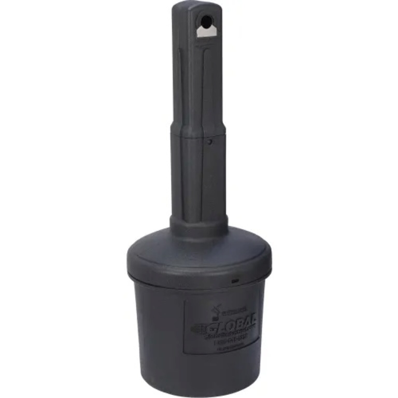 Global Industrial Outdoor Ashtray, 5 Gallon, Black (245133BK)