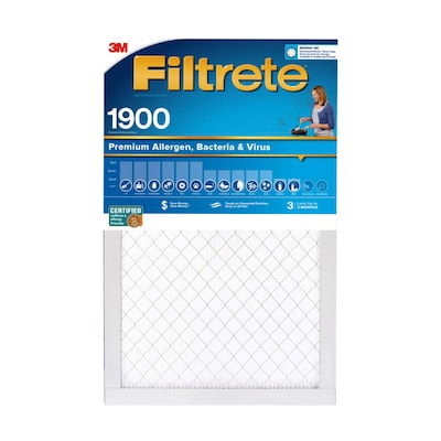 Filtrete High Performance Air Filter, 1900 MPR, 20 x 25 x 1 (UA03-4)
