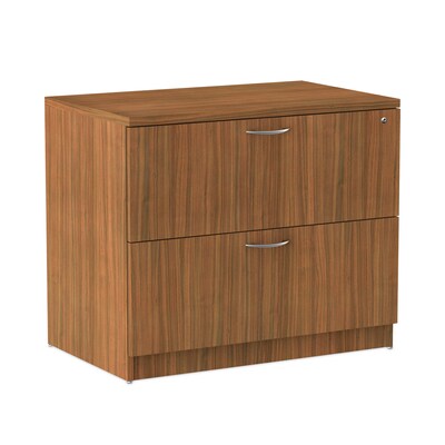 Alera Valencia Series Two-Drawer Lateral File, Walnut (ALEVA513622WA)