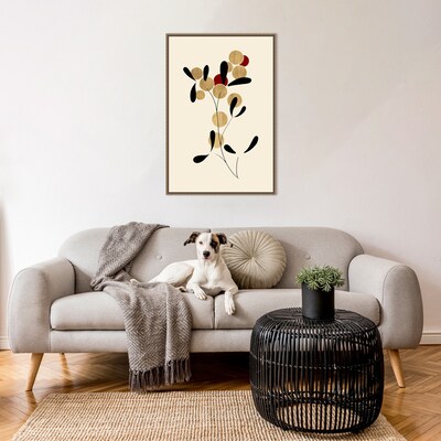 Amanti Art Idea No 21 by Kubistika  Framed Canvas Wall Art Print, 23 x 33 (A42678302734)