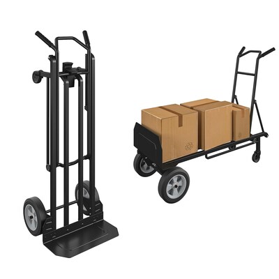 Cosco Convertible Hand Truck, 800 lb. Capacity, Black (12217BLK1E)