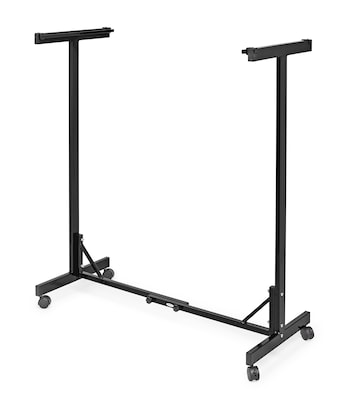 AdirOffice Expandable Blueprint Mobile Plan Center Large File Storage Hanging Rack, Black (615-BLK-KIT1)