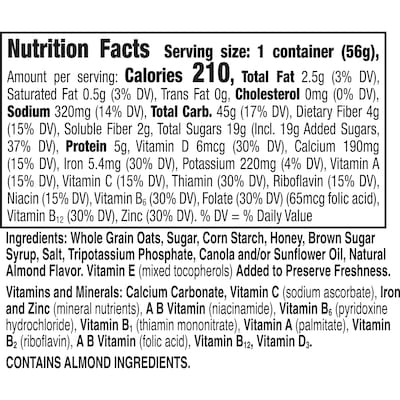 Cheerios Whole Grain Honey Nut Oat Cereal, 1.8 oz., 6/Box (GEM13898)