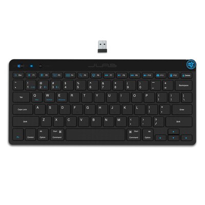 JLab GO Wireless Bluetooth Keyboard, USB-A, Black (IFCKGOKEYBRBLK4)