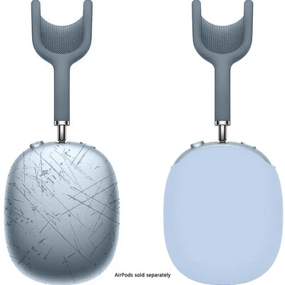 SaharaCase Liquid Silicone Cover Case for AirPods Max, Sky Blue (HP00181)