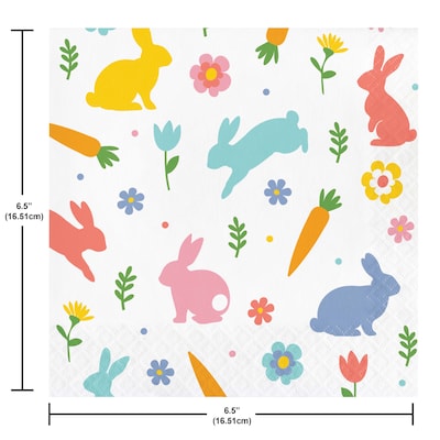 Say Hooray! Easter Frills Disposable Tableware Set, 49/Pack (DTC9647E2A)