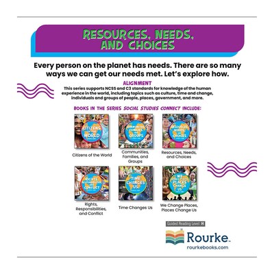 Carson-Dellosa Discovery Library Jr Resources, Needs, and Choices, Hardcover (CD-9781731656377)