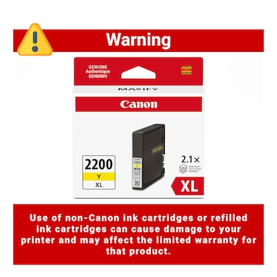 Canon PGI-2200 XL Yellow High Yield Ink Cartridge (9270B001)