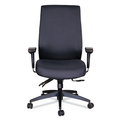 Alera® Wrigley Series Height & Width Adjustable Arm Ergonomic Polyester Task Chair, Black (ALEHPT410