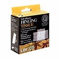 Lineco Self-Adhesive Hinging Tissue 1 In. X 35 Ft. [Pack Of 2] (2PK-L533-0125)