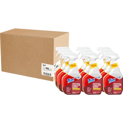 CloroxPro Tilex Disinfecting Instant Mold and Mildew Remover Spray, 32 Fluid Ounces, Pack of 9 (35600)