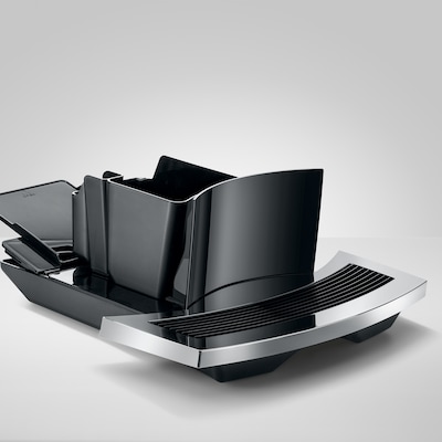 JURA E4 2-Cups Coffee & Espresso Machine Combination, Piano Black (15466)
