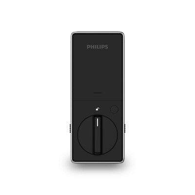 Philips Bluetooth Touchscreen Smart Deadbolt with Handle – Satin Nickel