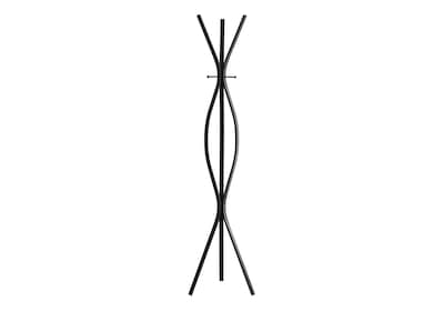 Monarch Specialties Inc. Coat Tree, Black, Metal (I 2051)