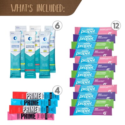 Snack Box Pros Drink Mixes Snack Box, 50/Box (700-00165)