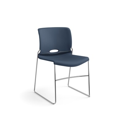 HON Olson High-Density Stacking Chair, Regatta Shell, 4/Pack (H4041.RE.Y)