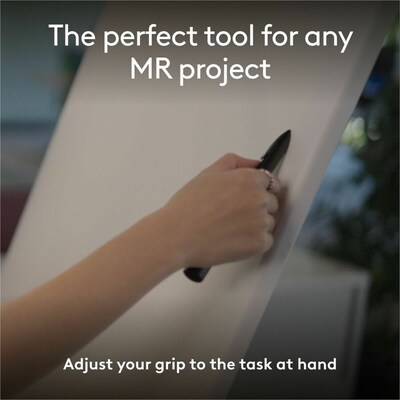 Logitech MX Ink Mixed-Reality (MR) Stylus Pen for Meta Quest 2, Meta Quest 3, and Meta Quest 3S, Black (914-000087)