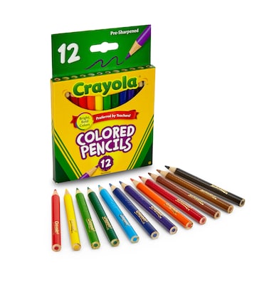 Crayola Colored Pencils, Bulk Classpack, Classroom Supplies, 12