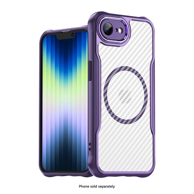 SaharaCase Venture Series MagSafe Phone Case for iPhone 16e, Shock Absorbing, Shadow Purple (CP00824)