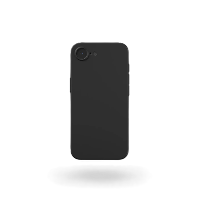 PEEL Original Super Thin Phone Case for iPhone 16e, Black (I16_E_THN_BLKOUT)