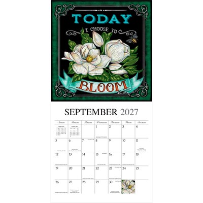 2027 BrownTrout Grow Your Own Way 12" x 12" Monthly Wall Calendar (9781773728919)