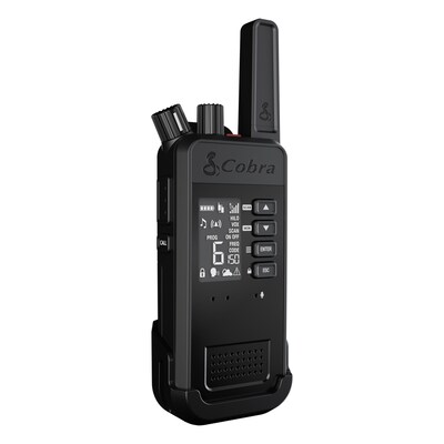 Cobra Performa 450 2-Way Handheld Business Radio with LCD Screen, Black (0190016-1)