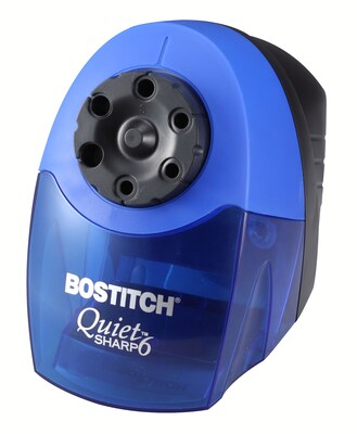 Bostitch QuietSharp 6 Classroom Electric Pencil Sharpener, Blue (EPS10HC)