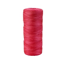 Mutual Industries Nylon Twisted Mason Twine, 0.06 x 550 ft., Glo Pink, 6/Pack (14661-175-550)