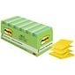 Post-it Pop Up Sticky Notes, 3 x 3 in., 18 Pads, 100 Sheets/Pad, The Original Post-it Note, Floral F