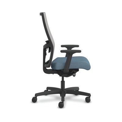 HON Ignition 2.0 Mesh/Fabric Swivel Task Chair, Fog/Carolina/Black (HONI2MM2AFH21BT)