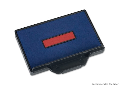 2000 Plus® Pro Replacement Pad 2660D, Blue Copy/Red Date