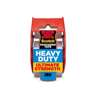 Scotch Heavy Duty Packing Tape with Dispenser, 1.88 x 22.2 yds., Clear (142)