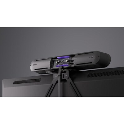 Logitech Rally Bar HD 4K Video Conferencing System Rally Bar Mini + Tap Cat5e + Mic Pod, Table Stand, Graphite (991-000533)