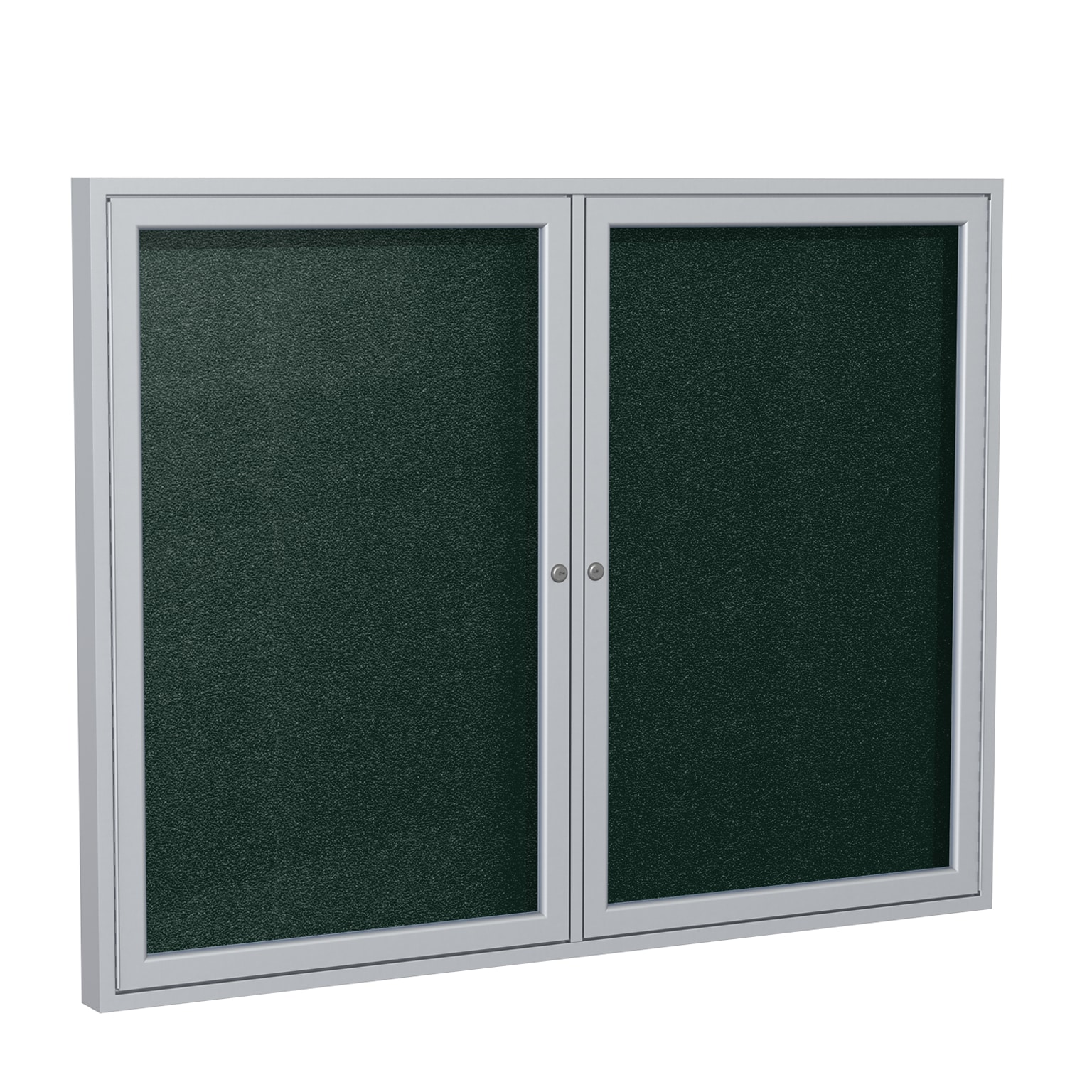 Ghent Vinyl Enclosed Bulletin Board, Aluminum Frame, 4 x 3 (PA23648VX-183)